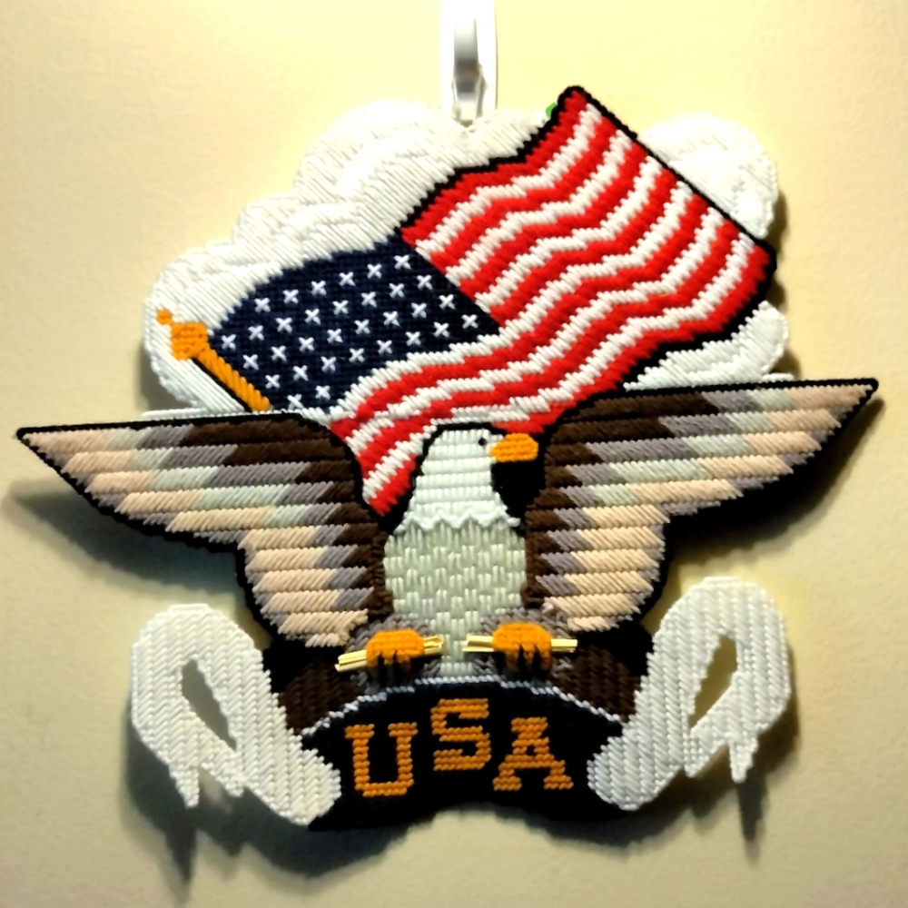 Handmade American Eagle USA Flag Perfect gift for a Patriot/American